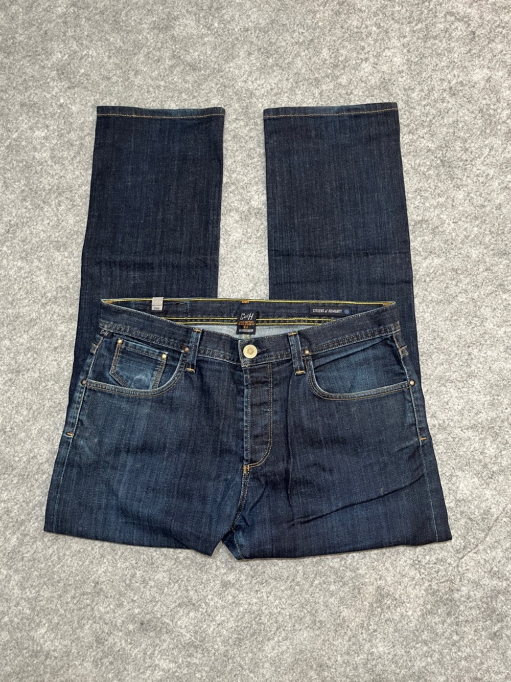 Citizens of Humanity Men's Core Dark Blue Denim Jeans